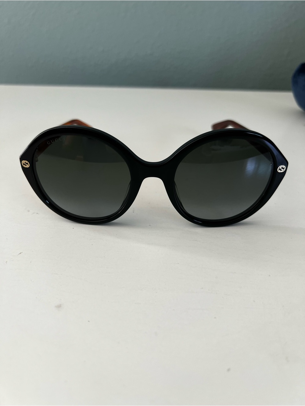 Gucci Round 55mm Sunglasses - Picture 7 of 12